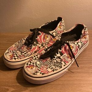 Disney X Vans Collaboration Cheshire Cat Alice Wonderland- gently used